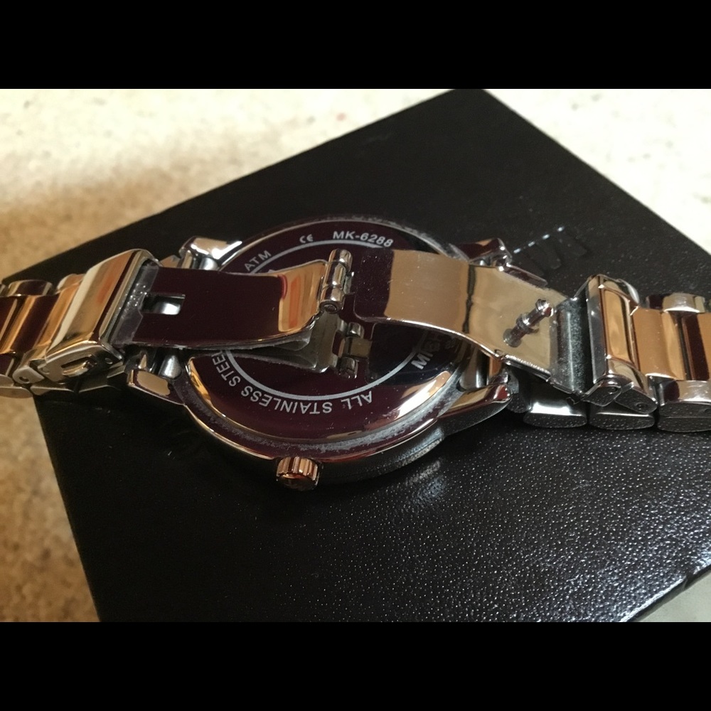 Michael Kors Two-Tone Stainless Steel Watch-HTF - Picture 6 of 7